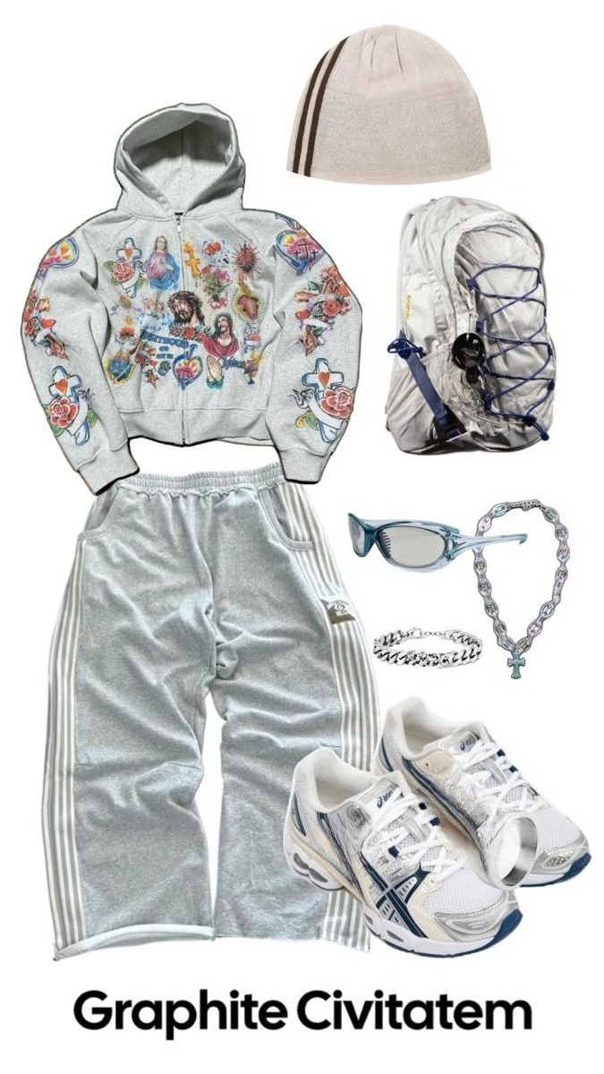 Italy Fashion Street - American fashion classic street hip-hop Sweatpants