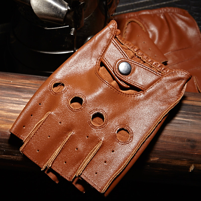 Street Fashion Gloves - High Quality Man's Half Finger Gloves