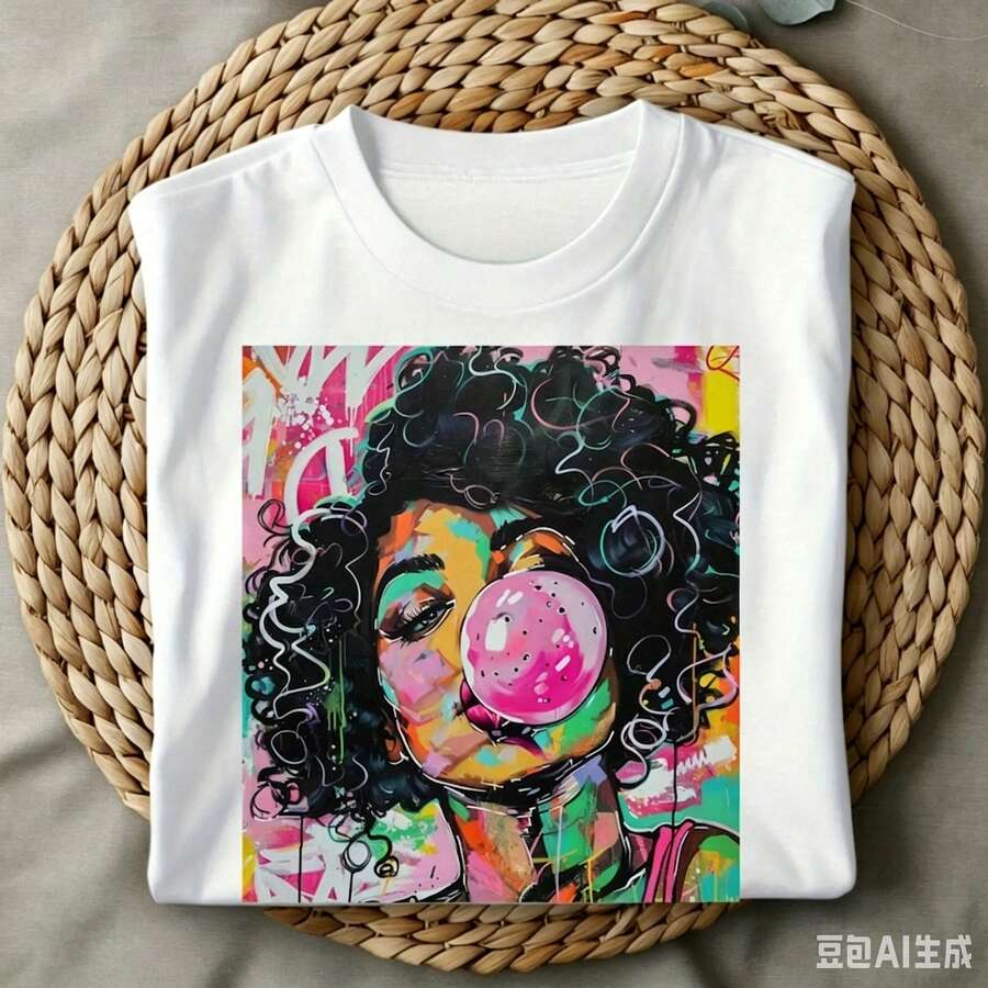 Italy Fashion Street - Funky Weekend Vibes Pop Art Curly