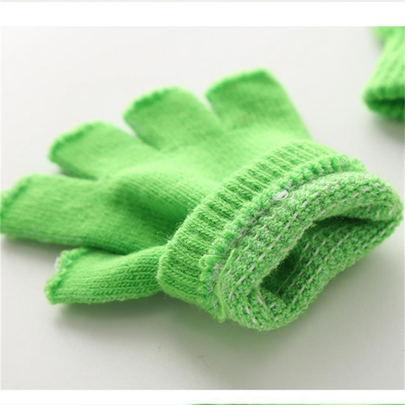 Street Fashion Gloves - 1Pair Unisex Black Half Finger Fingerless