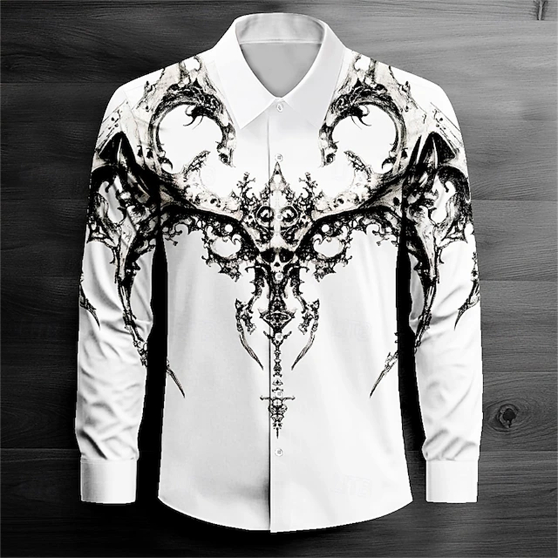 Street Fashion Events - 2026 Men's Long Sleeve Shirt Casual
