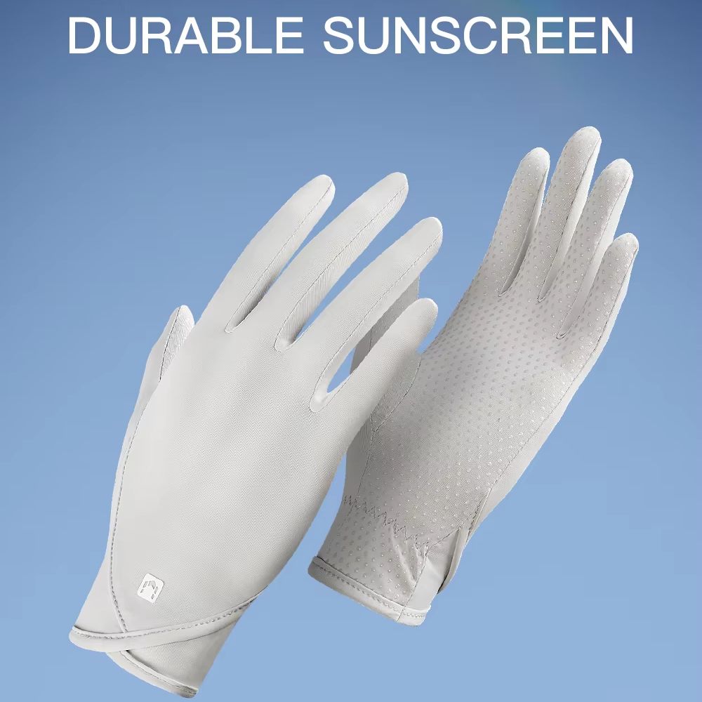 Street Fashion Gloves - Sunscreen gloves Thin Ice Silk Women's