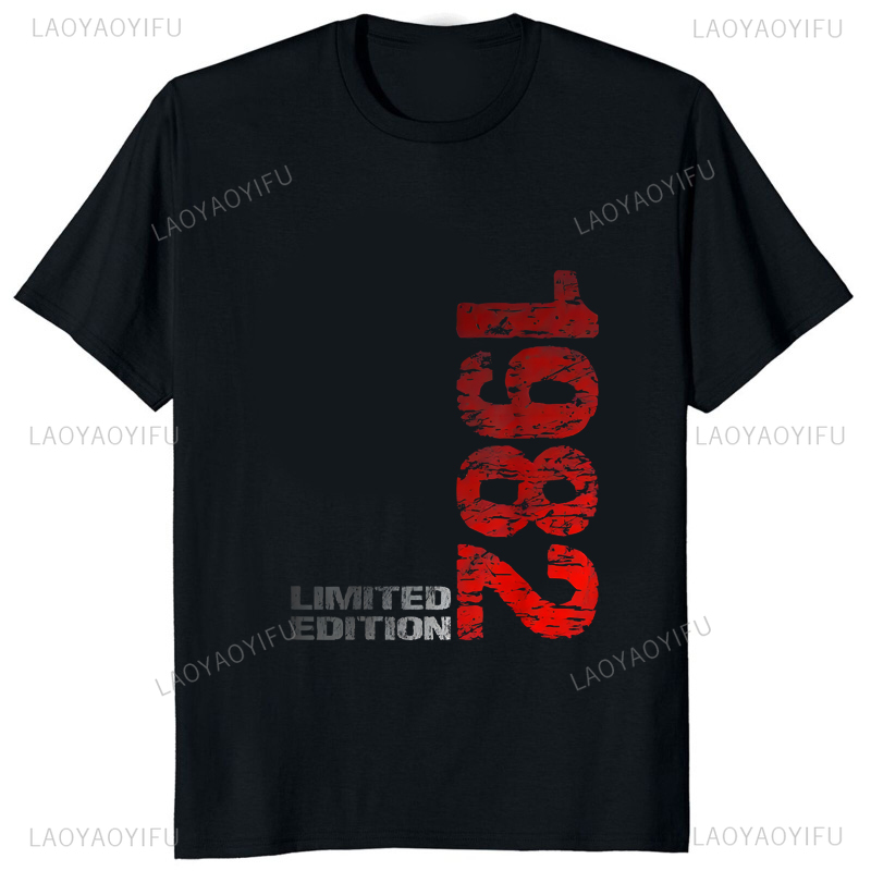 Street Fashion Types - Limited Edition 1982 Vintage Printed T-shirt