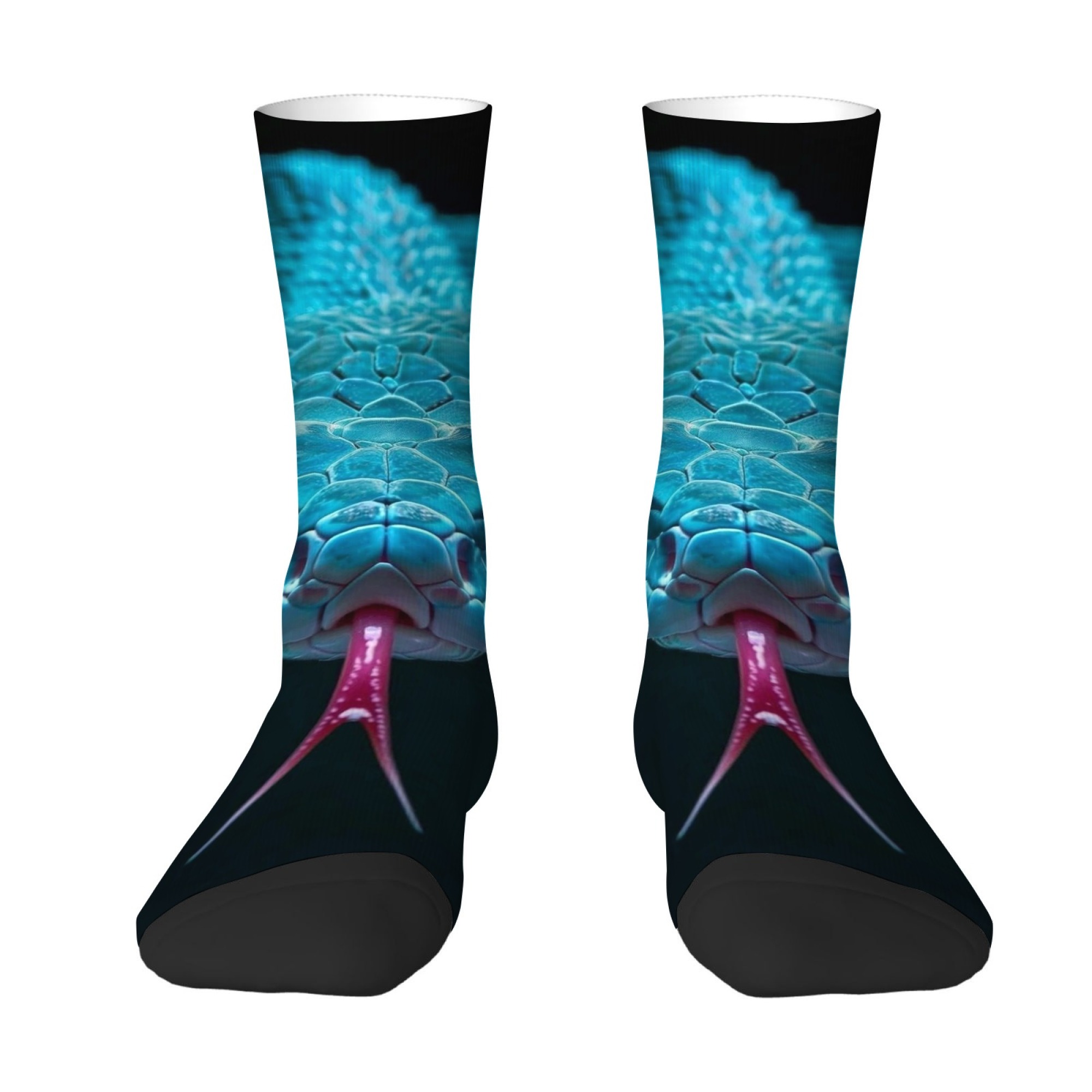 Quirky Street Fashion - Novel and Funny Snake Print Men's