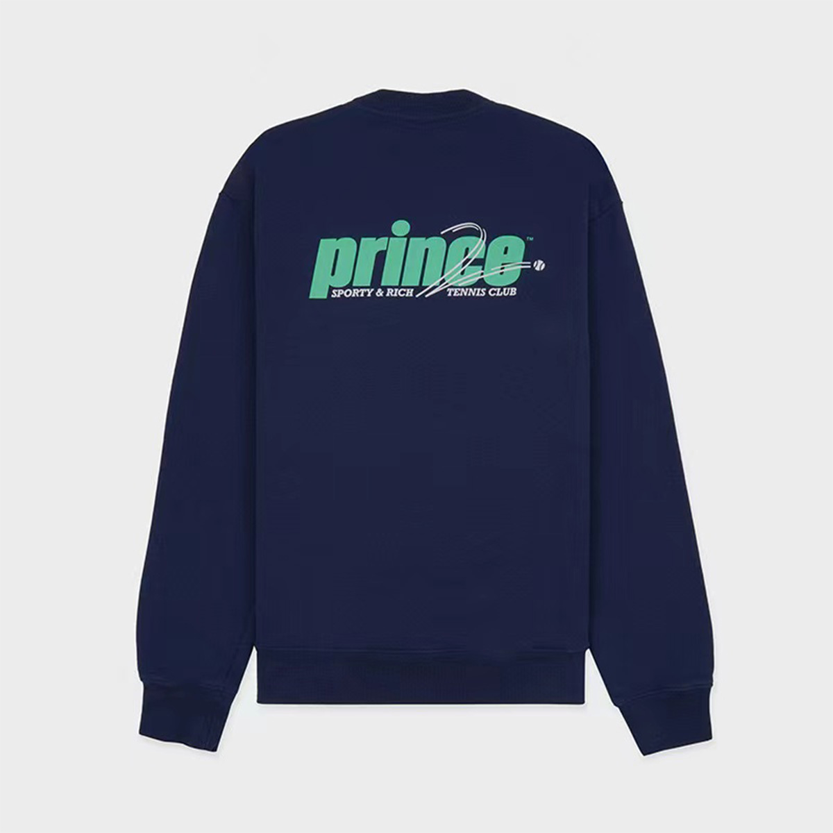 2024 Autumn Oversized Tennis C - Oversized Crewneck Fleece ulasan dan harga