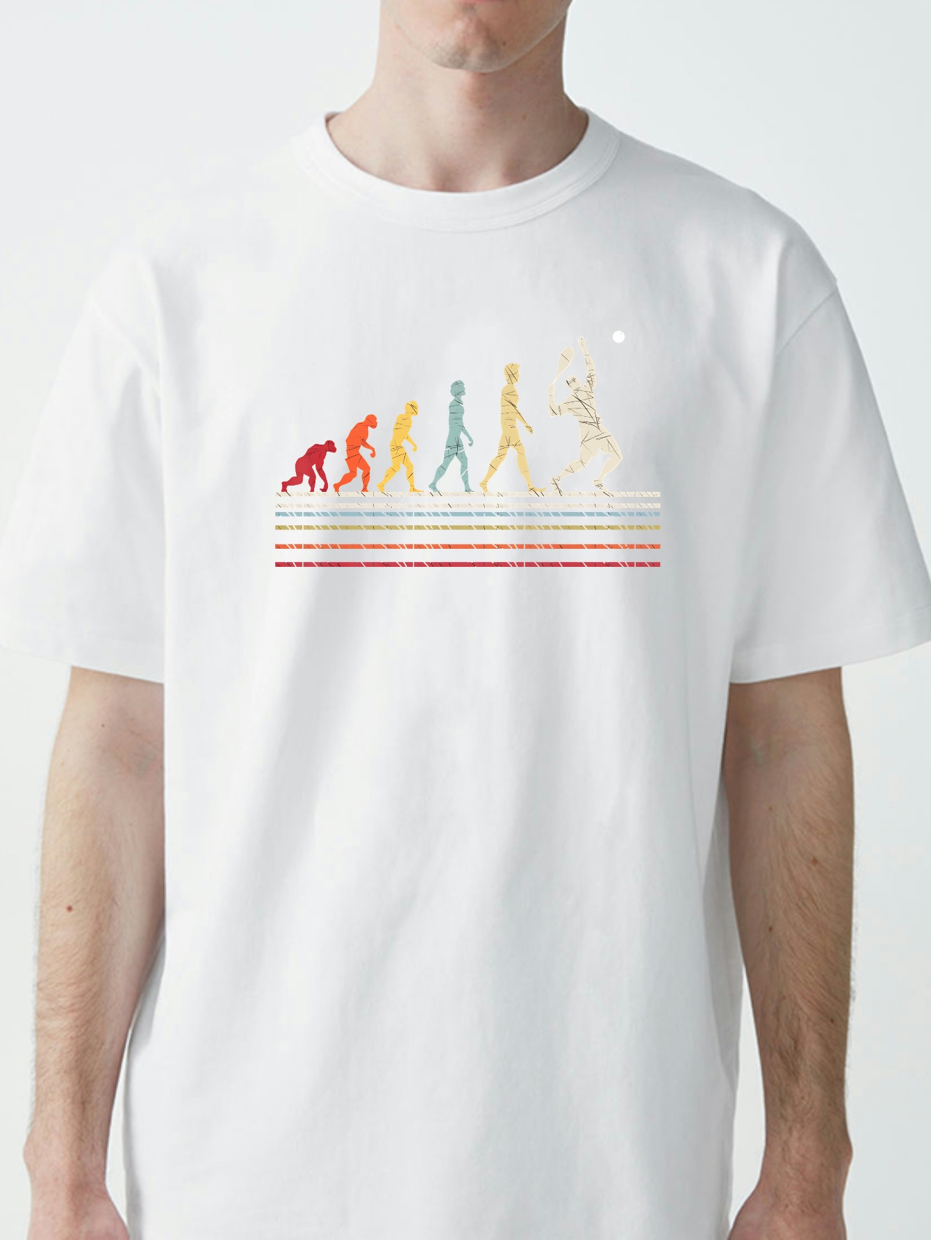 Funny Tennis Evolution Of Man  - Street Fashion Evolution ulasan dan harga