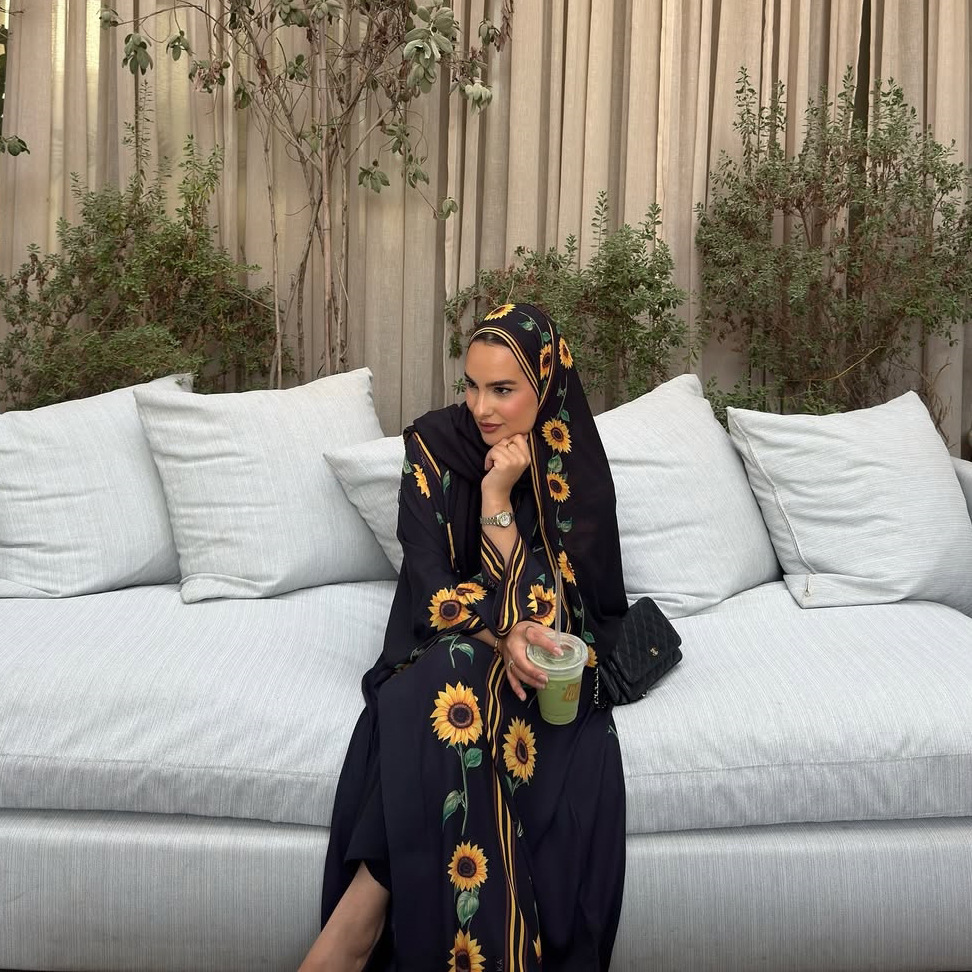 Dubai Cardigan Robe Dress with - Street Fashion Dubai ulasan dan harga