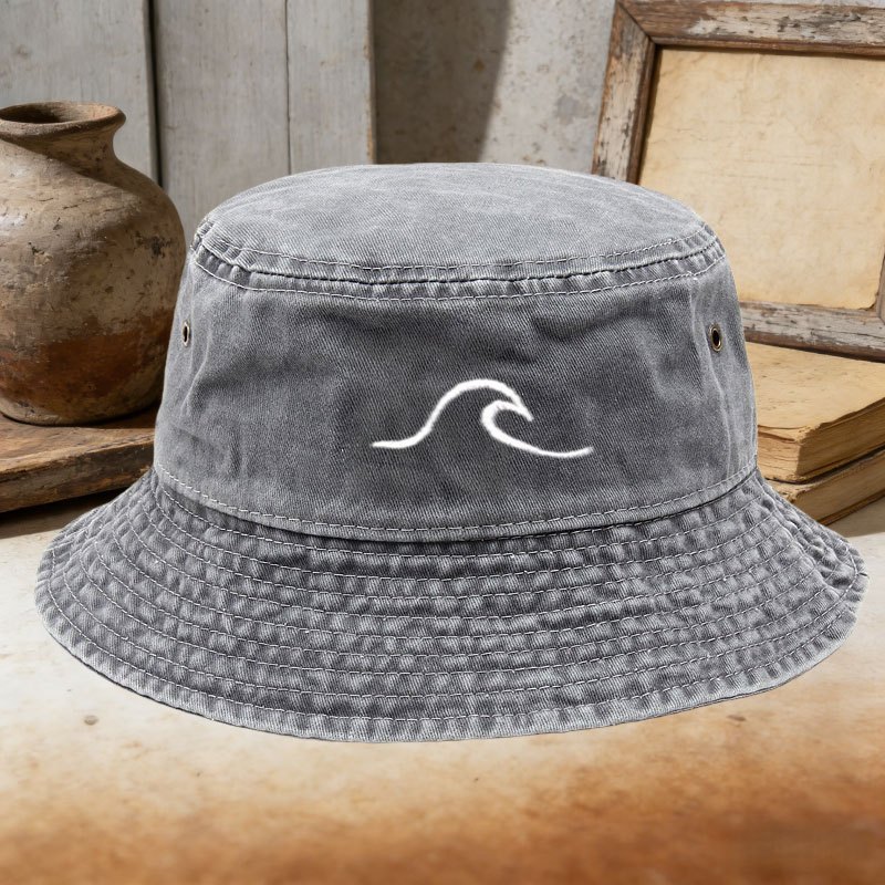 2026 New Cotton Fisherman Hat  - Bucket Hat Embroidered ulasan dan harga