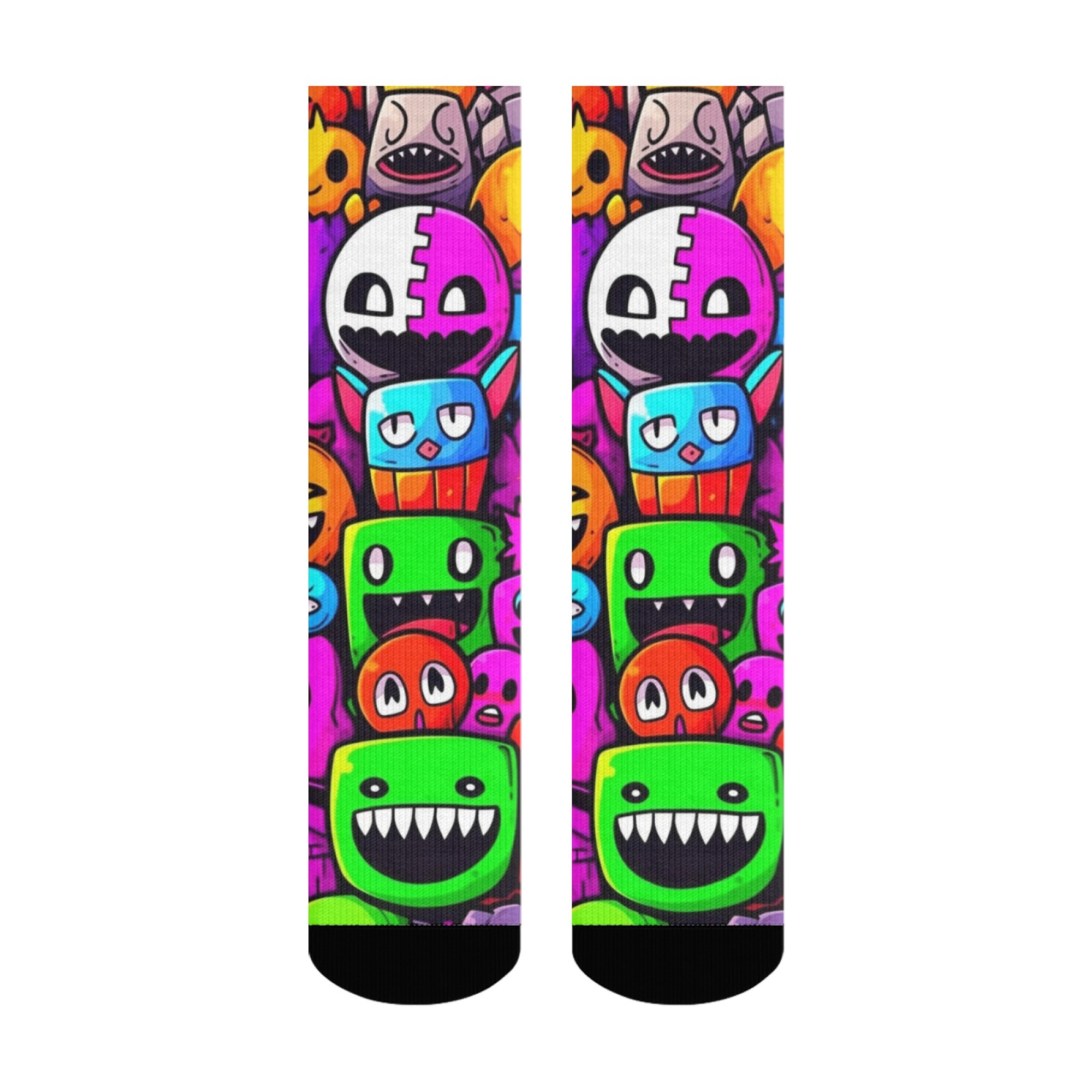 Novel and Fun Monster Print Me - Quirky Street Fashion ulasan dan harga