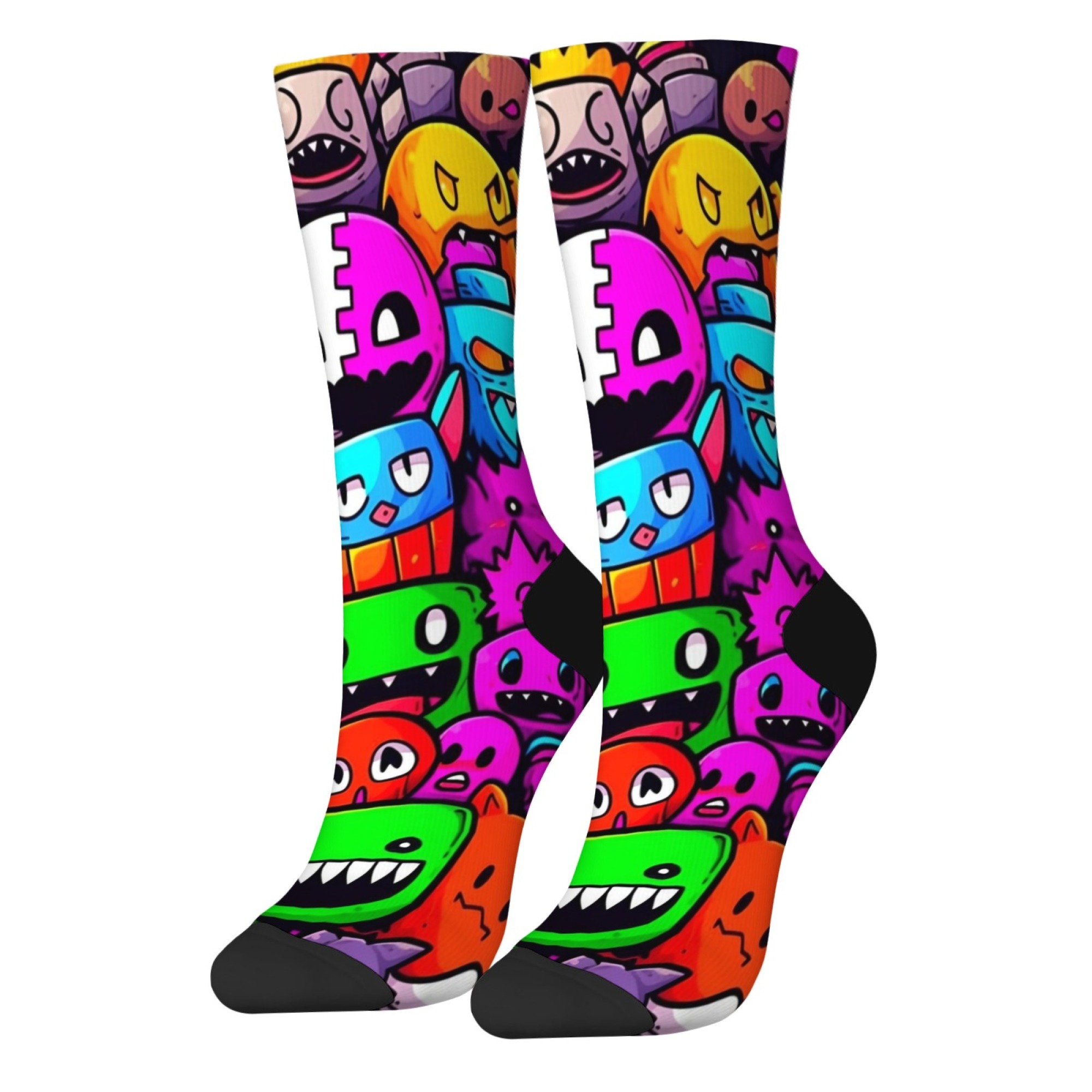 Novel and Fun Monster Print Me - Quirky Street Fashion ulasan dan harga