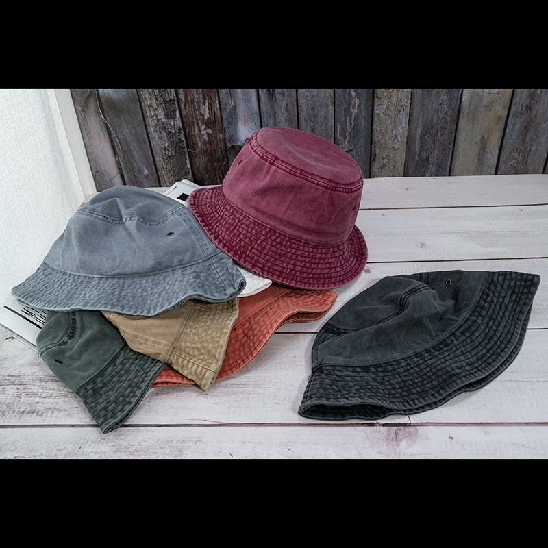New Unisex Bucket Hat Fashion  - Bucket Hat Embroidered ulasan dan harga