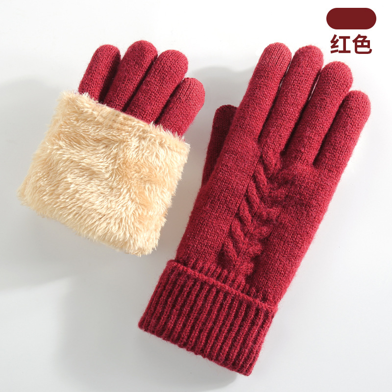 Knitted gloves for men and wom - Street Fashion Gloves ulasan dan harga