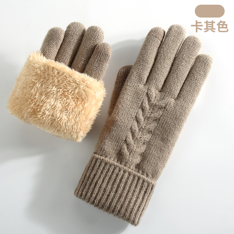 Knitted gloves for men and wom - Street Fashion Gloves ulasan dan harga
