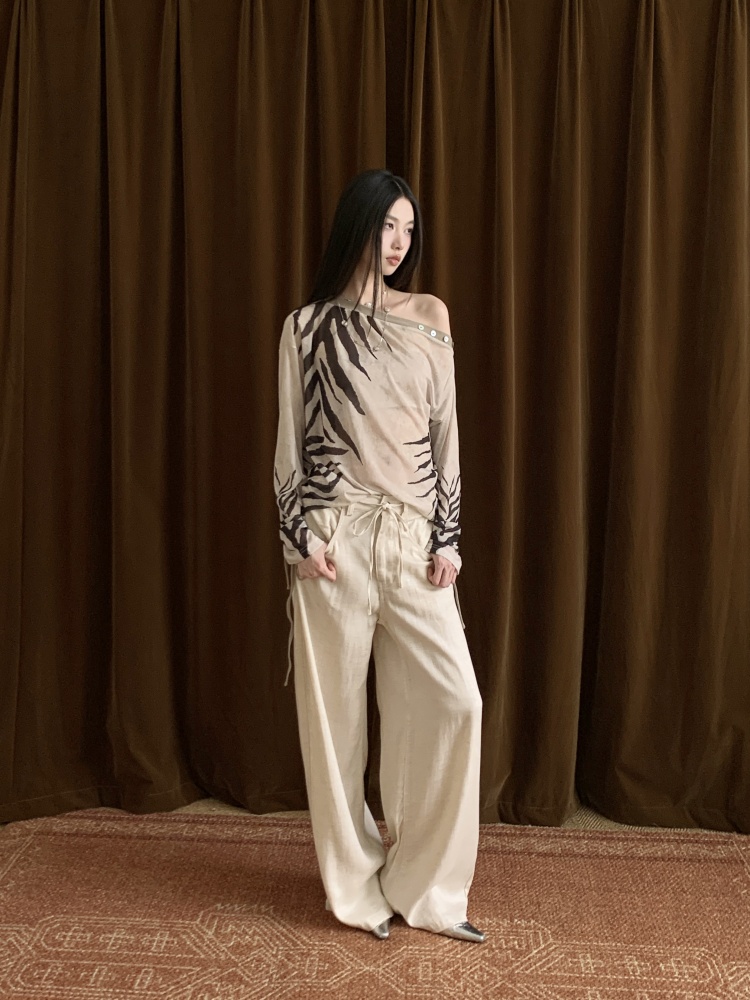 CHEERART Zebra Off Shoulder De - Street Fashion Fall 2025 ulasan dan harga