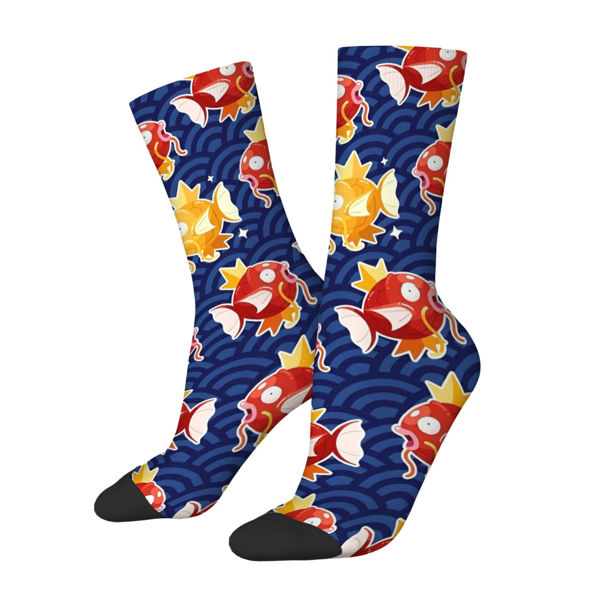 Cute Cartoon Fish Print Men's  - Quirky Street Fashion ulasan dan harga