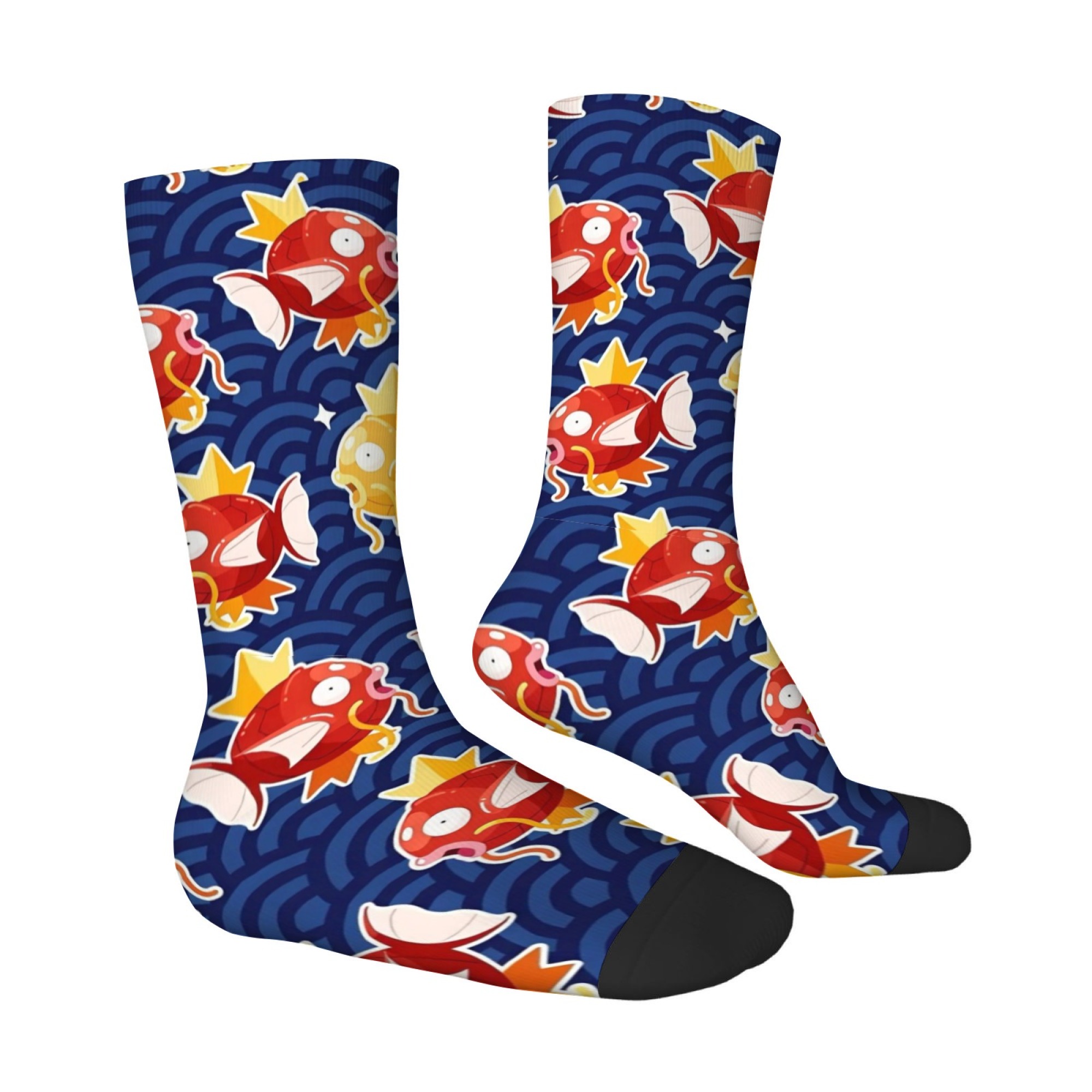 Cute Cartoon Fish Print Men's  - Quirky Street Fashion ulasan dan harga