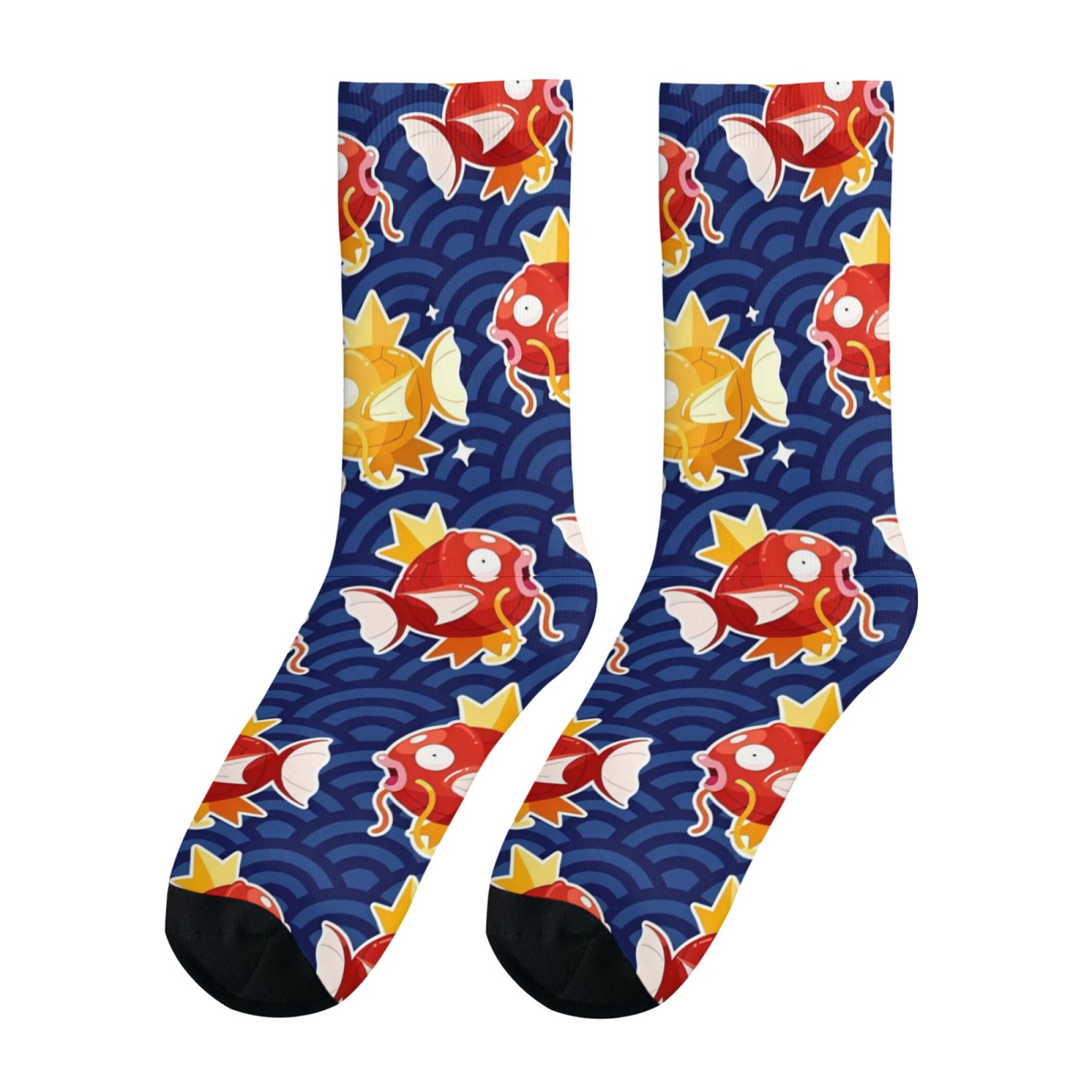 Cute Cartoon Fish Print Men's  - Quirky Street Fashion ulasan dan harga
