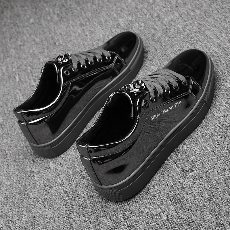 Luxury Men Casual Sneakers Blu - Street Fashion Walking ulasan dan harga