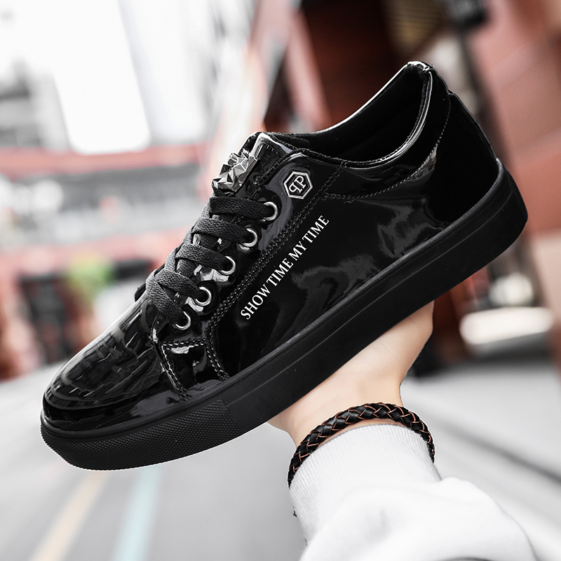 Luxury Men Casual Sneakers Blu - Street Fashion Walking ulasan dan harga