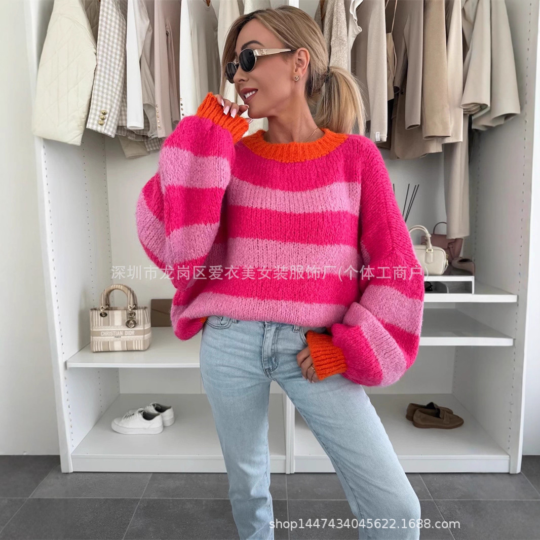 2026 Spring New Women Stripe L - Street Fashion Trends 2026 ulasan dan harga