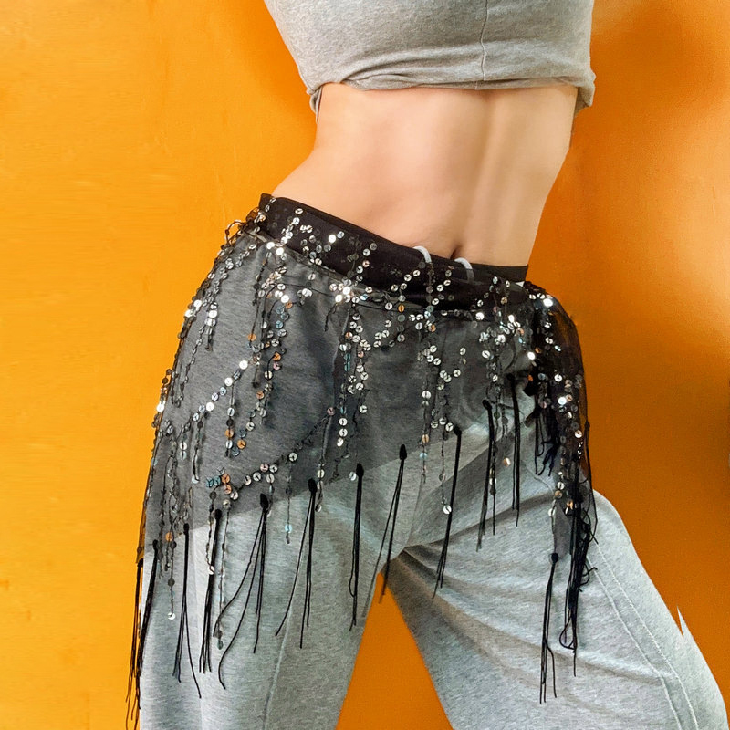 Fashion Sequins Belly Dance Be - Street Fashion Thailand ulasan dan harga