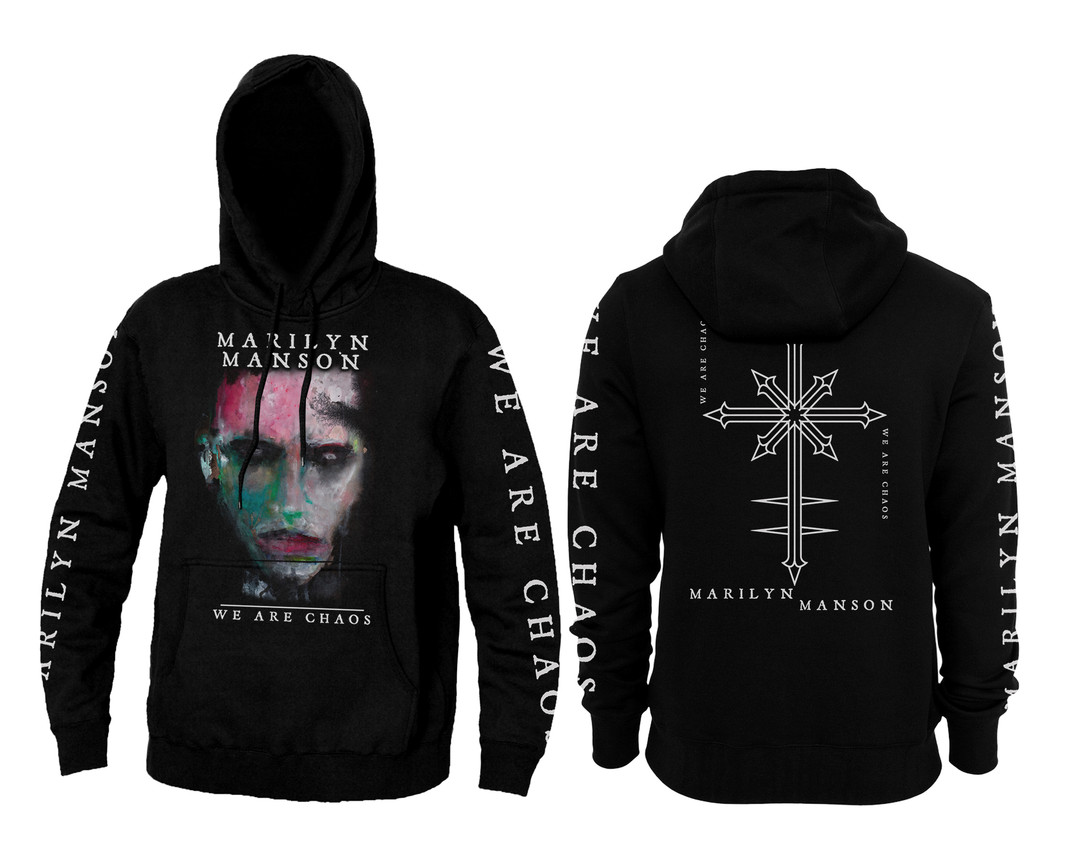 Marilyn Manson Hoodie Oversize - Oversized Crewneck Fleece ulasan dan harga