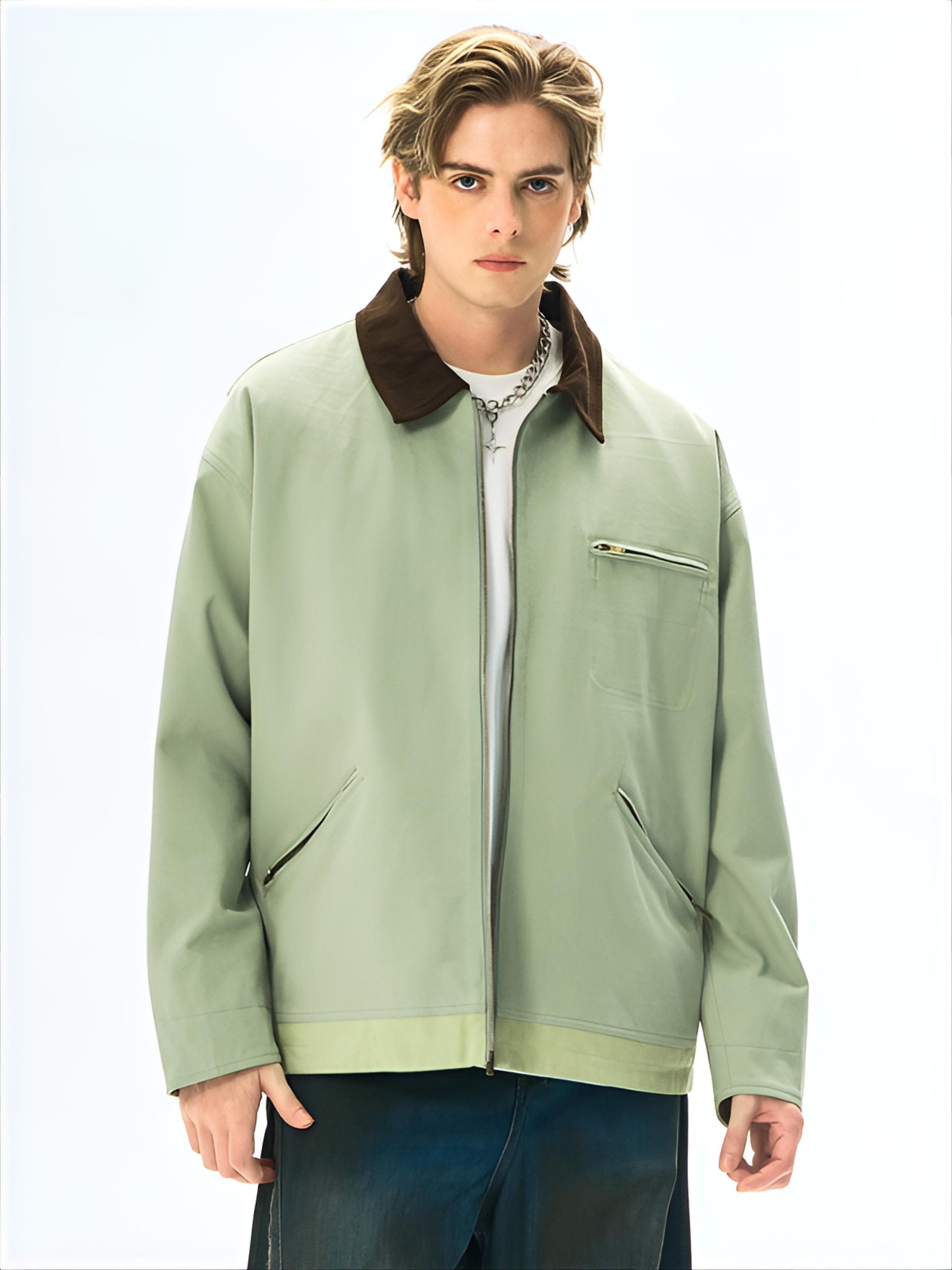 Mens Jacket Man Fashion Coats  - Street Fashion Events ulasan dan harga