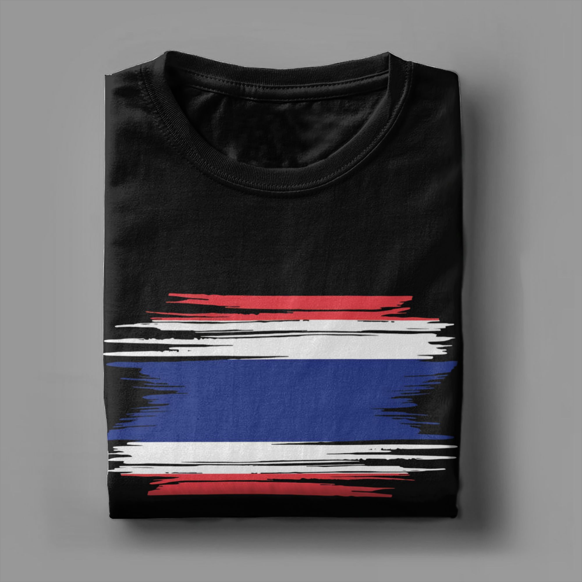 Distressed Thailand Flag  T Sh - Street Fashion Thailand ulasan dan harga