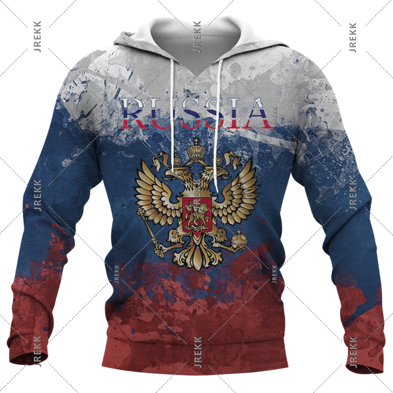 Russia Hoodie Men's Clothing F - Street Fashion Russia ulasan dan harga
