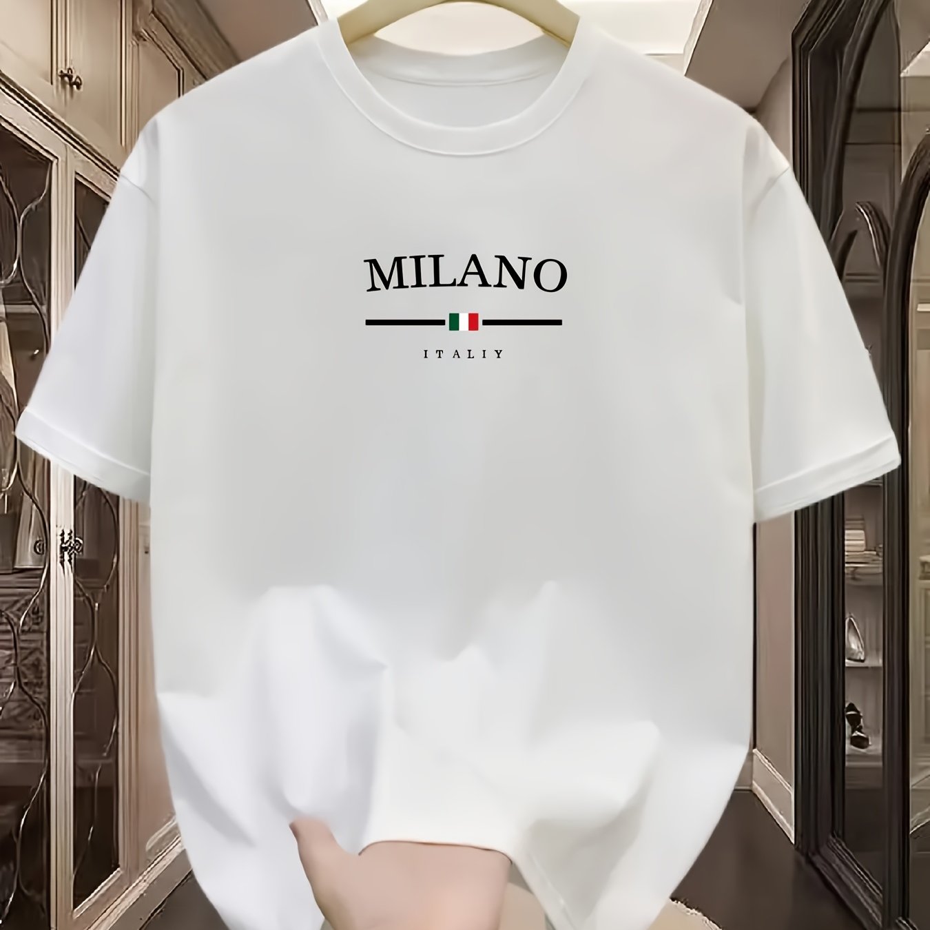 S-5XL Men's 100% Pure Cotton F - Street Fashion Milan ulasan dan harga