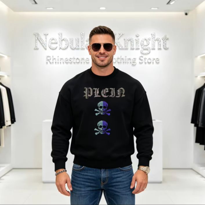 Men's Oversized Crew Neck Rhin - Oversized Crewneck Fleece ulasan dan harga