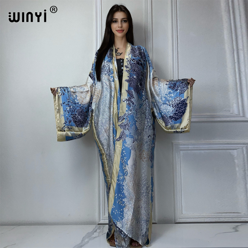 WINYI summer fashion kimono af - Street Fashion Dubai ulasan dan harga