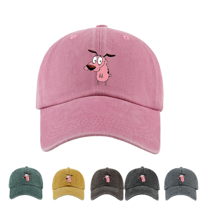1pc Women's Cute Puppy Printed - Bucket Hat Embroidered ulasan dan harga