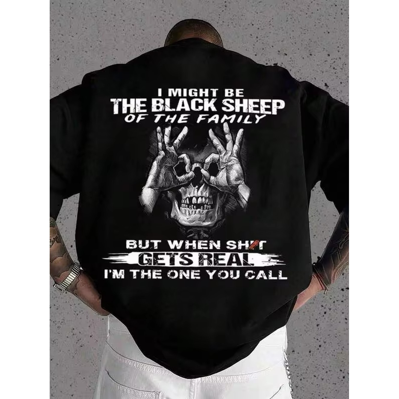 Warning Slogan, Clothing, Grap - Italy Fashion Street ulasan dan harga