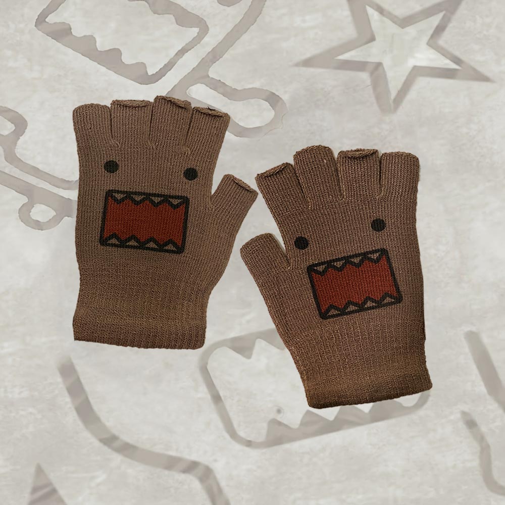 Original New Y2K Printed Glove - Street Fashion Gloves ulasan dan harga