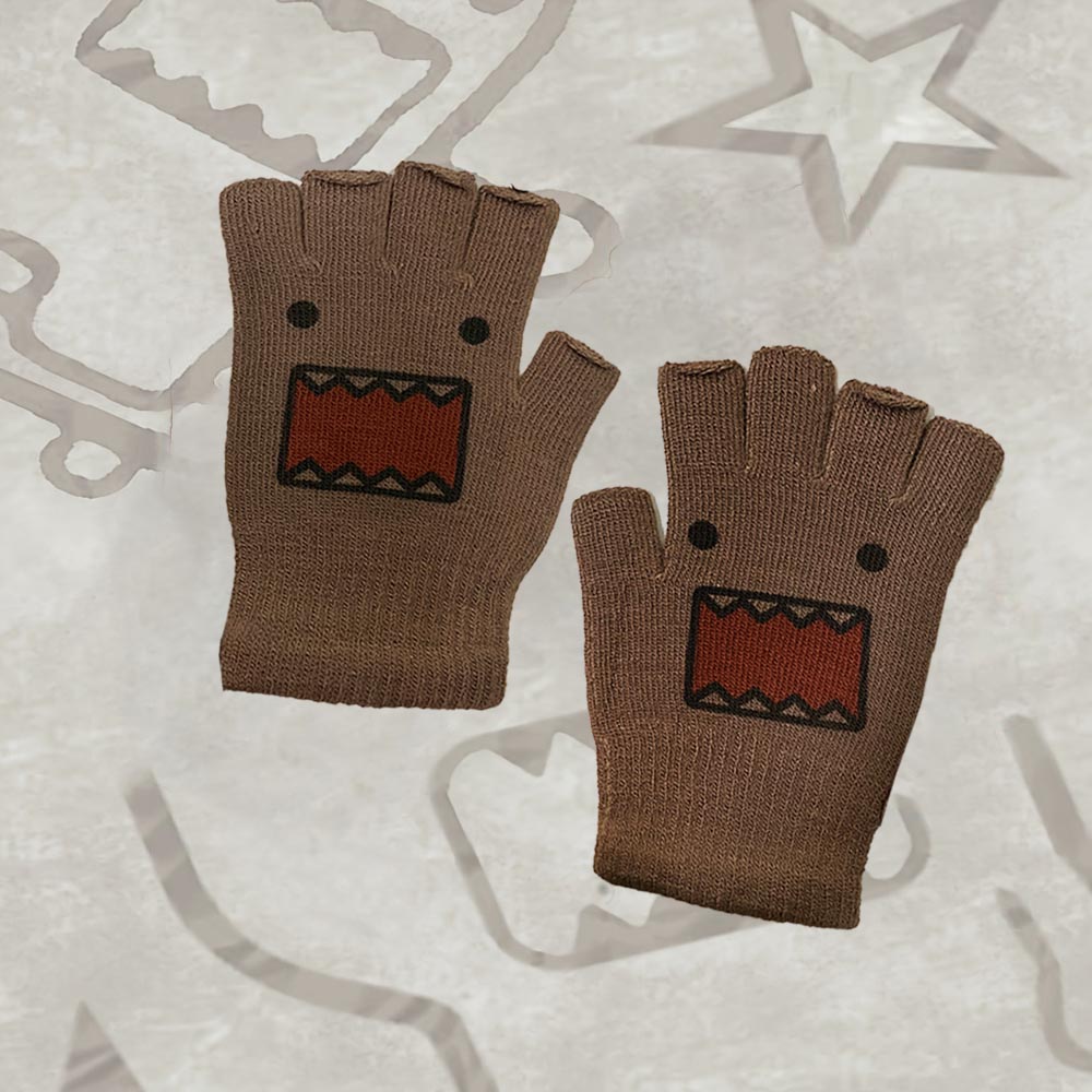 Original New Y2K Printed Glove - Street Fashion Gloves ulasan dan harga