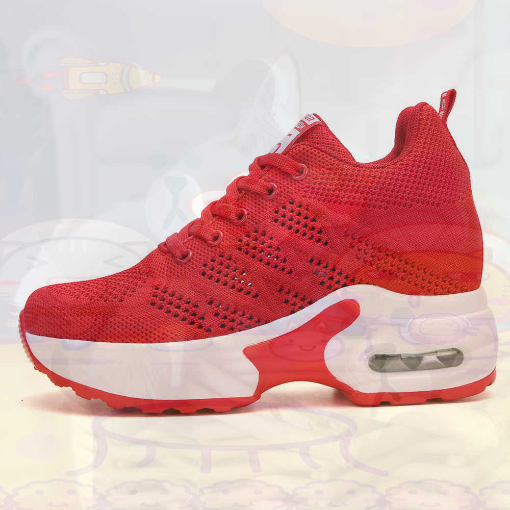 Red Size 36 Shoes Woman Tennis - Street Fashion Walking ulasan dan harga