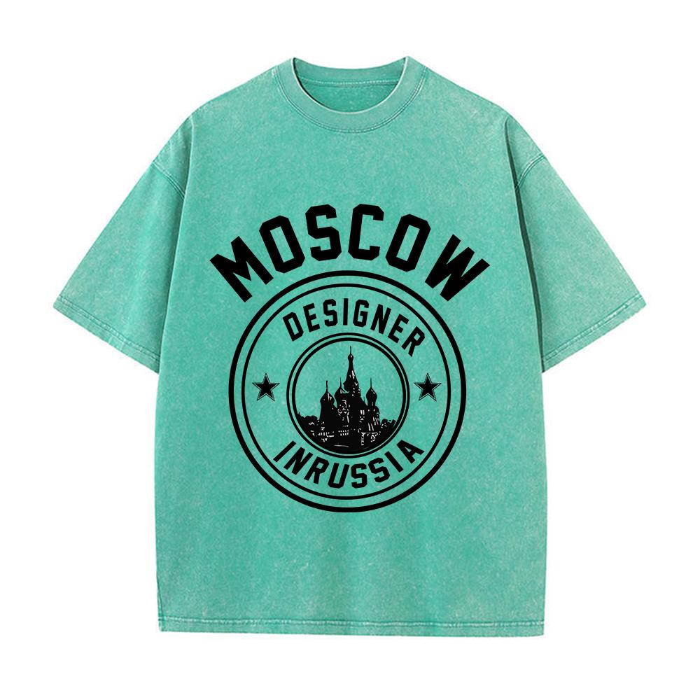 Woman Cotton Washed T-Shirts F - Street Fashion Russia ulasan dan harga