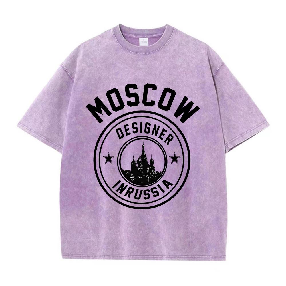 Woman Cotton Washed T-Shirts F - Street Fashion Russia ulasan dan harga