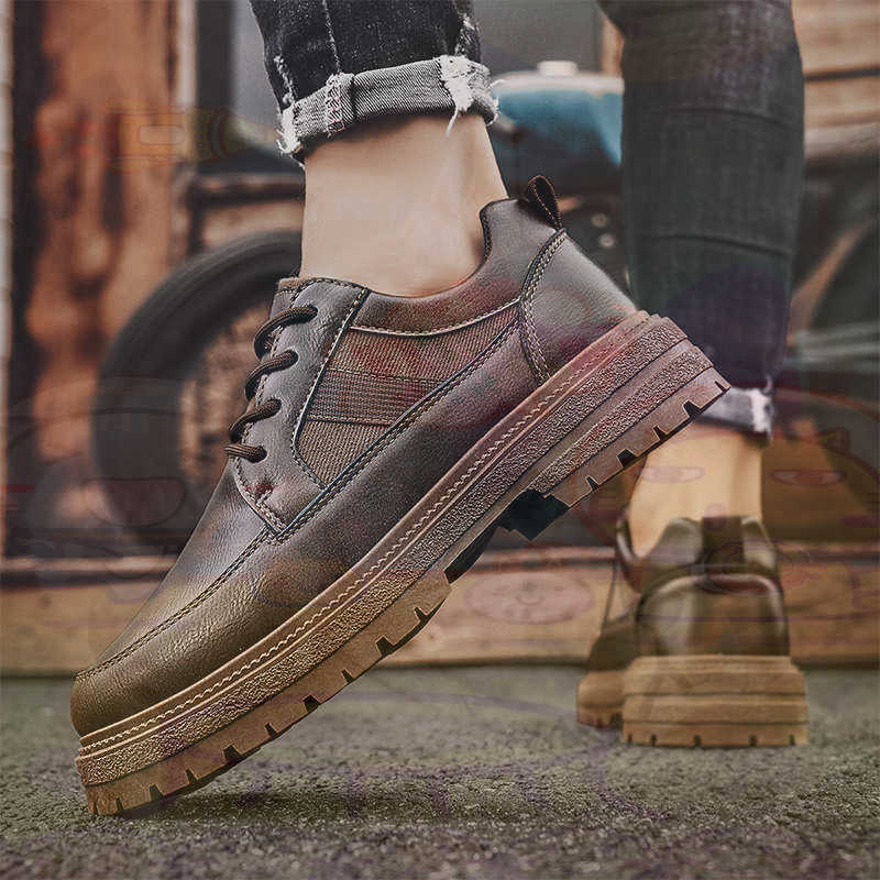 Dark Natural Leather Fashion T - Street Fashion Uk ulasan dan harga