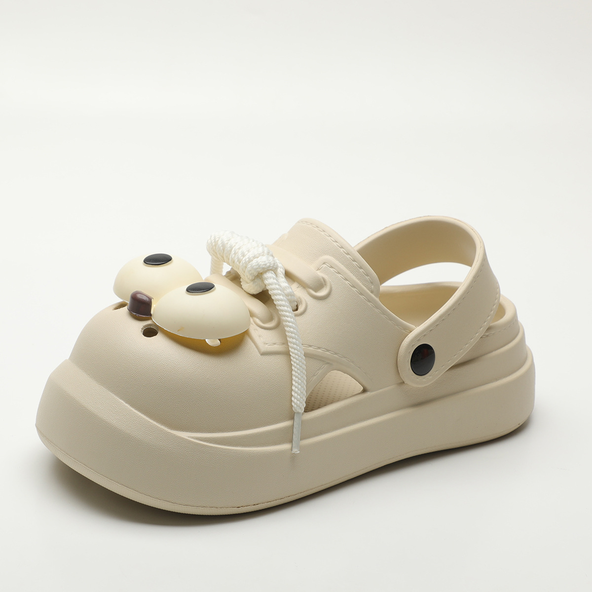 Cute DIY Big Eyes Fashion Clog - Street Fashion Walking ulasan dan harga