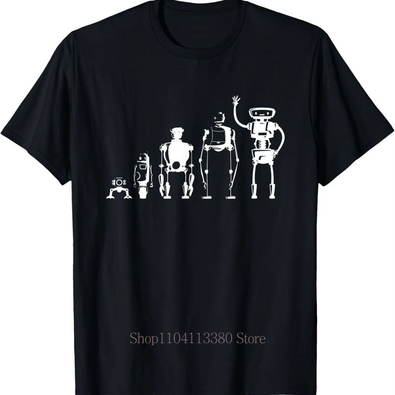 Robot Evolution Graphic Print  - Street Fashion Evolution ulasan dan harga