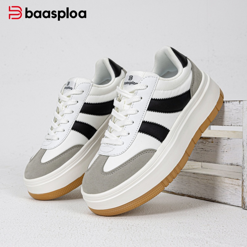 Baasploa Women Platform Sneake - Street Fashion Walking ulasan dan harga