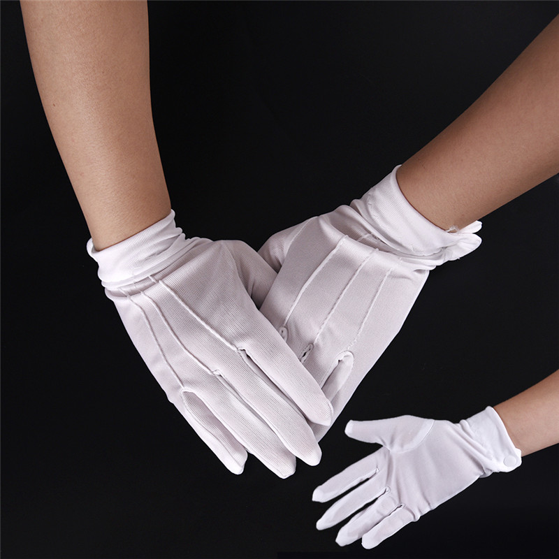 1Pair White Formal Gloves Men  - Street Fashion Gloves ulasan dan harga