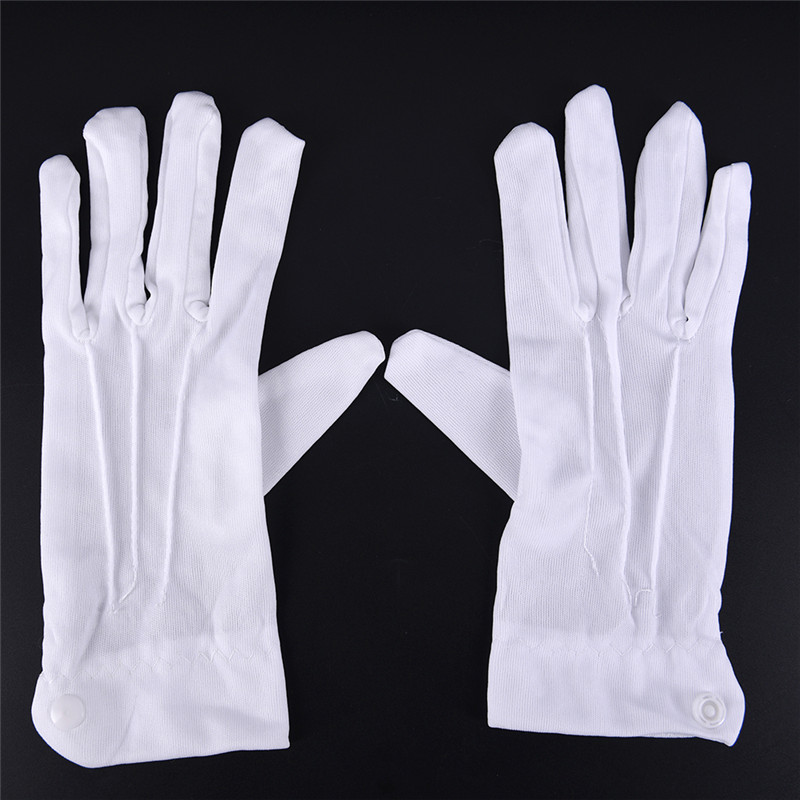 1Pair White Formal Gloves Men  - Street Fashion Gloves ulasan dan harga