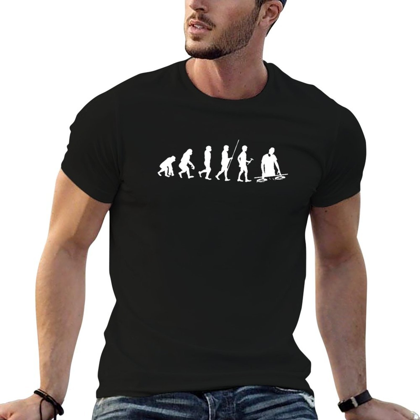 Evolution official DJ T-Shirt  - Street Fashion Evolution ulasan dan harga