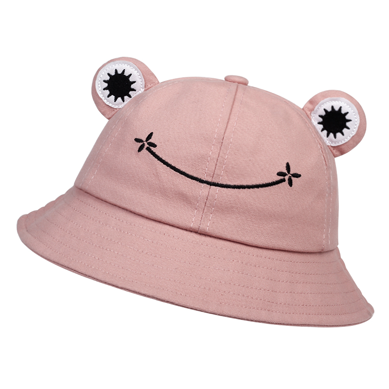 Cute Frog Bucket Hats Women Bu - Bucket Hat Embroidered ulasan dan harga
