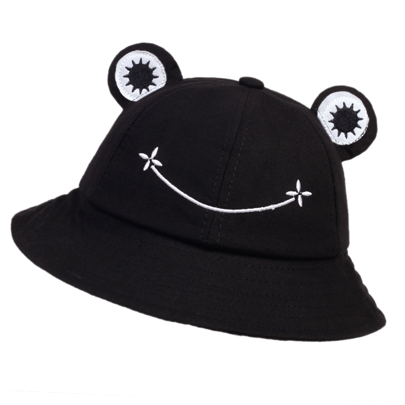 Cute Frog Bucket Hats Women Bu - Bucket Hat Embroidered ulasan dan harga