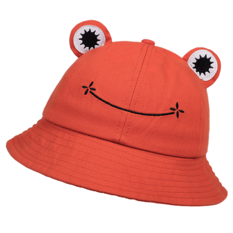 Cute Frog Bucket Hats Women Bu - Bucket Hat Embroidered ulasan dan harga