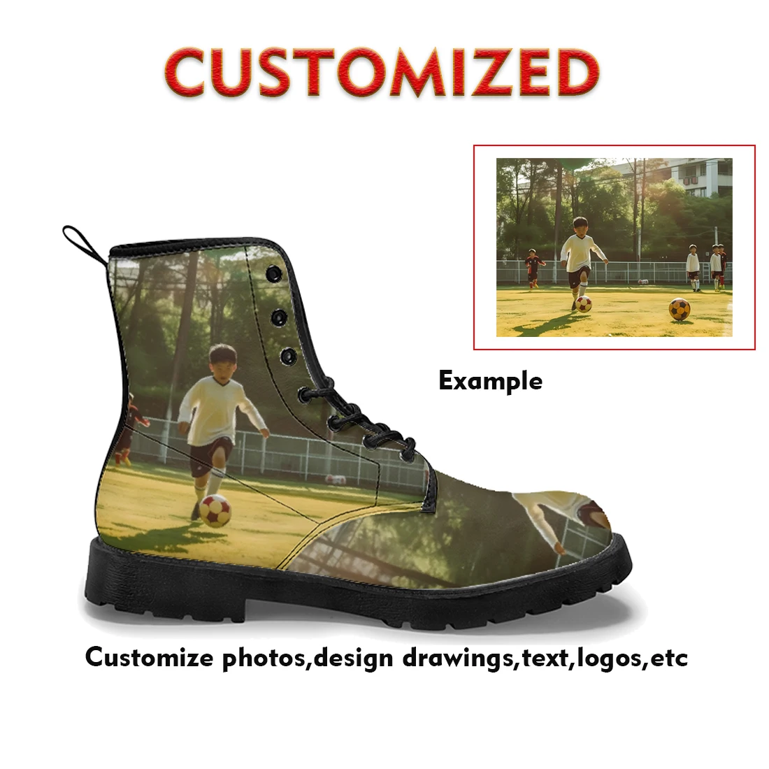 Custom Casual boots street fas - Street Fashion Events ulasan dan harga